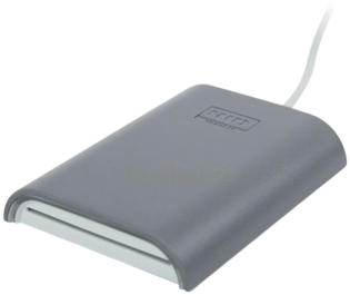 фото HID OMNIKEY 5422 USB (R54220301), настольный считыватель контактных и бесконтактных смарт-карт