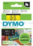 Картридж с виниловой лентой D1 для принтеров DYMO Label Manager, пластик, черный шрифт, 12 мм х 7 м Желтый, (5 шт/уп) (DYMO45018)