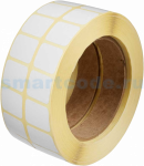 DATAMATRIX 15 x 15 мм, ППЛ (полипропиленовые), втулка 40 мм, 2 ряда, намотка 5000 шт (30 рулонов)